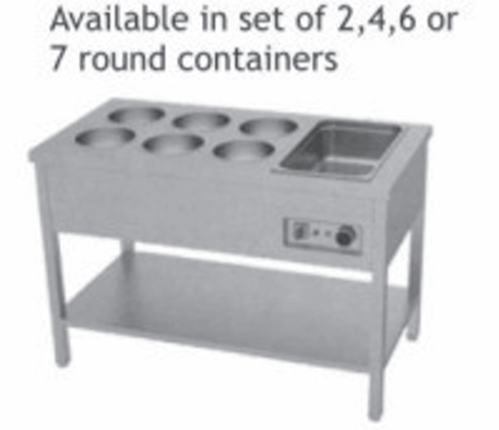 Round Container Bain Marie